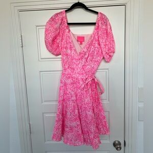Lilly Pulitzer Pink Floral Dress